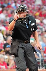 Photo: Home Plate Umpire Lance Barksdale