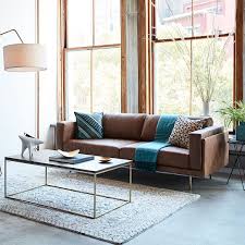 On a scale from 1 to 5 (5 being firmest), we rate it a 3. Dempsey Leather Sofa 84