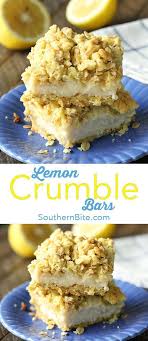 Lemon Crumble Bars And Being Bored Recipe Lemon Desserts Crumble Bars Lemon Recipes