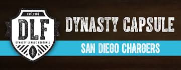Dynasty Capsule San Diego Chargers Dynasty League Football