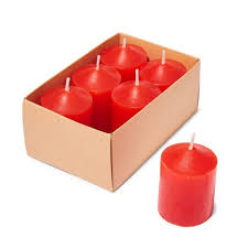 Maybe a nice twist on an apple for the teacher present. Samar Votive Candle 6 Pcs Red Strawberry Choithrams