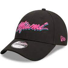 New Era 940 Snapback Miami Heat Vice Black New Era Cap New Era Logo New Era