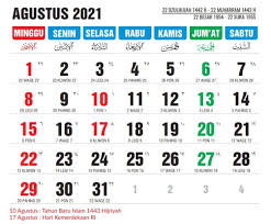 Kalender Agustus 2021 Tanggalan Nasional Masehi Jawa Dan Hijriyah Di 2020 Kalender Blog Tanggal