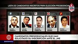 Primarias presidenciales 2021 fecha | candidatos: Elecciones 2021 Que Candidatos Presidenciales Solicitaron Su Inscripcion Ante El Jne Nnav Amtv Video Pais Videos El Comercio Peru