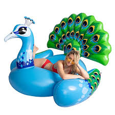Time for some more pool time and today we have this giant blue peacock float! Joyin Inflatable Peacock Pool Float Fun Beach Floaties Swim Party Toys Pool Island Summer Pool Raft Lounge For Adults Kids Pricepulse
