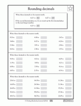 decimal place value to the ten thousandths 5th grade math worksheet greatschools
