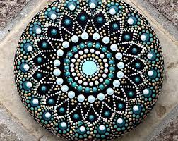 Painted Rocks Mandala Rock Painted Stones Painted Rock Mandala Stone Painted Stone Rock Mandala Do In 2021 Painted Rocks Mandala Mandala Painted Rocks Dot Art Painting