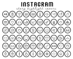 Check spelling or type a new query. Set Of 60 Black On White Music Lifestyle Instagram Story Highlight Covers
