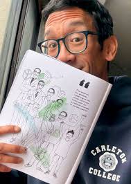 How cool. Captured in my college alumni magazine, highlighting my pivot  from a career in health tech startups to the CEO of Big Brothers Big  Sisters Twin Cities. Even if I didn't