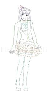 Learn how to draw easy simply by following the steps outlined in our video lessons. How To Draw A Cute Anime Girl Step By Step Drawing Guide By Ice Queen Dragoart Com