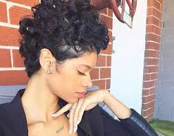 A pixie cut is a short women's haircut with short layers at the back and the sides and a longer section at the top. 20 New Curly Pixie Cuts Pixie Cut Haircut For 2019