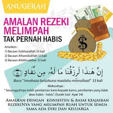 Subhanallah diucapkan ketika merasakan beban berat. 7 Zikir Mudah Menjemput Rezeki Kalau Diamalkan Anda Akan Terkejut Rezeki Datang Tak Pernah Habis