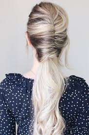 This gorgeous look is a common sight at proms and weddings, but you can create a looser. Easy French Twist Ponytail Alex Gaboury