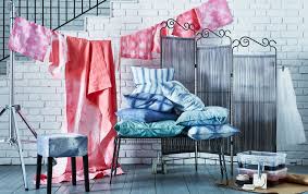 Get Inspired To Try Shibori Dye Shibori Ikea Ikea Wedding