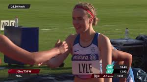 The scottish sprinter's bronze was paralympicsgb's first athletics medal of the tokyo games; Women S 100m T35 Final International Paralympic Committee