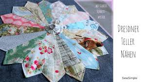 Kreative artikel zum thema nähen. Dresdner Teller Nahen Anleitung Mit Gratis Schnittmuster