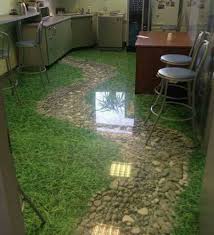 Even if you have an entire pot full of hot, oily water dumped all over the kitchen, a quick pass of a mop should be all that you need to get back on track. Acrylic 3d Epoxy Flooring Rs 350 Square Feet Image Interior And Kitchen City Id 20687036488