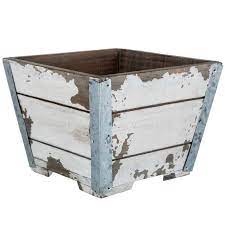 Antique White Square Wood Planter Hobby Lobby 1086966 In 2021 Wood Planters Wood Box Decor Spring Bedroom Decor
