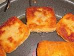 Panierter tofu