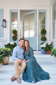 Benjamin moore blue porcelain door. Habitually Chic Southern Living With Gal Meets Glam