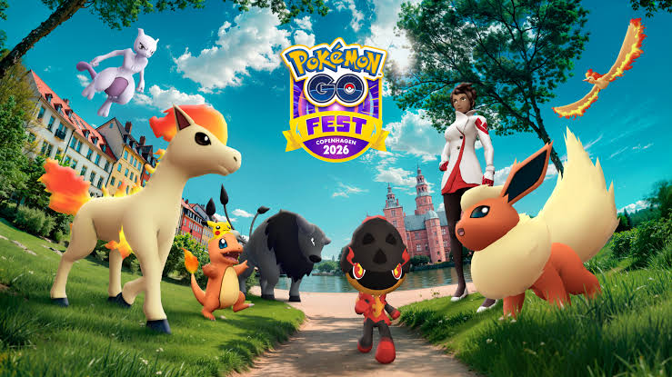 Pokémon Go Fest: Global 2026 traz Zeraora e Mega Mewtwo gratuito em julho
