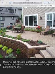 Garden Steps And Retaining Wall Diy Backyard Patio Patio Landscaping Landscaping Retaining Walls