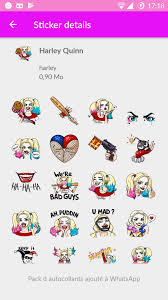 Here you can download harley quinn for telegram for free and they will be automatically installed. Harley Quinn Stickers For Whatsapp 2019 For Android Apk Download