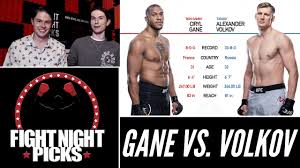Alexander volkov +130, heavyweights (265 pounds), main event the ufc gives us a bout of major importance in the heavyweight division with this one. Ufc Fight Night Ciryl Gane Vs Alexander Volkov Prediction Youtube