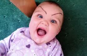 Los 10 Bebes Con Cejas Pintadas Mas Graciosos Del Mundo
