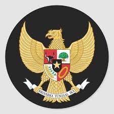 Indonesia Emblem Classic Round Sticker Zazzle Com Indonesia Flag Round Stickers Indonesian Flag