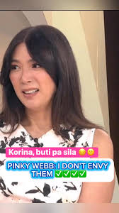 Korina ang Pinky Webb #dontenvy