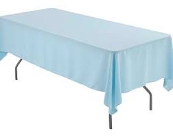 Blue Tablecloth Etsy