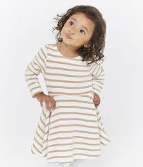 Robe Mariniere Doree Robe Mariniere Vetement Bebe Fille Vetements Bebe