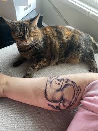 Tattoo ink is placed beneath the top layer . Yazy On Twitter Chonky Girl In Her Ink Sack
