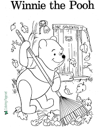 Winnie the pooh, affectionately called pooh bear, is an anthropomorphic bear character. Winnie The Pooh Coloring Pages