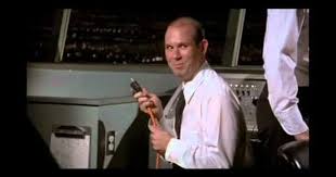 Johnny Did It He Caused The Blackout Lol Check Out This Funny Clip From Airplane The Movie Crazy Ha Funny Movie Memes Airplane The Movie Movie Memes