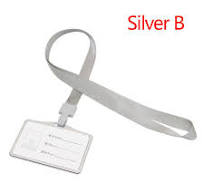10pcs Neck Strap Lanyard Sling ID Badge Holders PU Name Card Case  Certificate Horizontal Style With