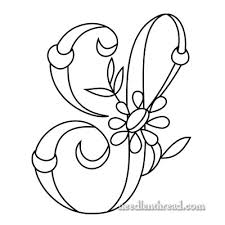 Each letter is about 1.2″, so great for stitching out a name, not really appropriate for long phrases or monograms. Monograms For Hand Embroidery S T And News Needlenthread Com
