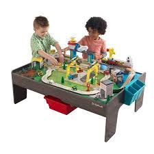 Kidkraft My Own City Vehicle And Activity Table With With Ez Kraft Assembly Walmart Com City Vehicles Kidkraft Wood Train