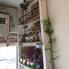 玄関 入り口 上段 靴収納 完成 玄関diy などのインテリア実例 2016 06 20 08 46 48 roomclip ルームクリップ インテリア 実例 インテリア 収納