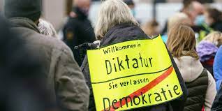 Querdenker translates as lateral thinker(s); Verfassungsschutz Und Coronaprotest Querdenker Bundesweit Beobachtet Taz De