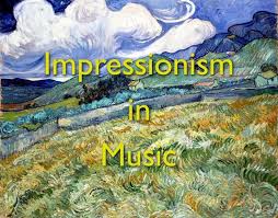 The paintings of the new impressionist movement from artists such as manet, monet, degas, and renoir, used looser brush strokes, more vivid, intense color. Impressionism In Music Impressionism Music Impressionism Music Theory