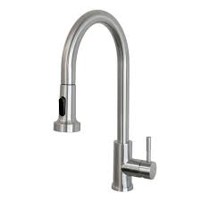 Moen kitchen faucets with sprayer brushed nickel. Transform Vienna Brushed Nickel 1 Handle Pull Down Kitchen Faucet With Deck Plate Qfk47be Rona