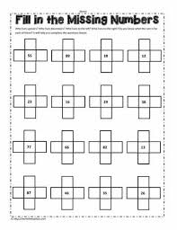 Pieces Of The 100 Chart Worksheets