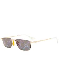 Gucci Gg0627s Logo Sunglasses By Gucci Eyewear Thread Com Features red crystal and goldtone metal studded detailing. gucci gg0627s logo sunglasses by gucci eyewear
