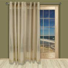 Use curtain tiebacks or holdbacks for choose colors wisely. Patio Door Curtains Thecurtainshop Com