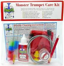 Details About Monster Trumpet Cornet Care And Cleaning Kit Valve Oil Slide Grease And More