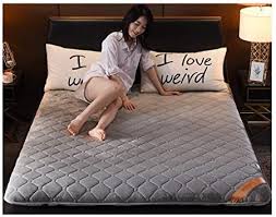 Yangliyu Mattress Topper 1 2m 1 5m Single Double Mattress Suitable For Student Residences Home Double Beds Tat In 2020 Student Dormitory Family Room Colors Dormitory