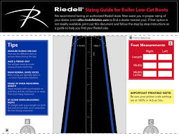 Sizing Help Riedell Roller Skates