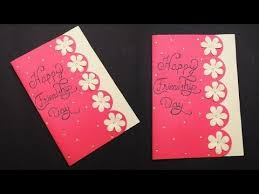Create a greeting card that your friends and family will cherish! Friendship Day Card Idea Friendship Day Card Easy Diy Card Making Youtube Beautiful Greeting Cards Card Making Diy Cards